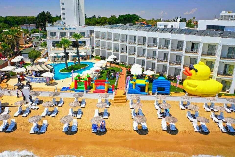 Mimoza Beachfront Hotel & Restaurant Famagusta (Northern Cyprus) Exterior photo